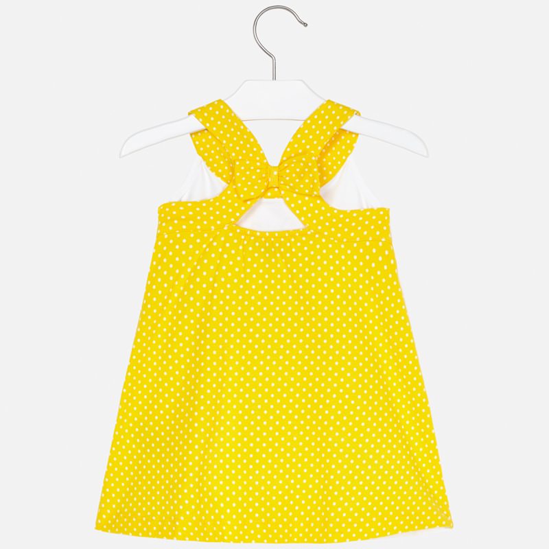 Mayoral Girl SS20 White and Yellow Daisy dress 3960