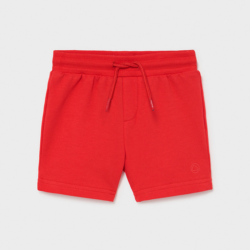 Mayoral Baby Boy Fleece Shorts Red 621
