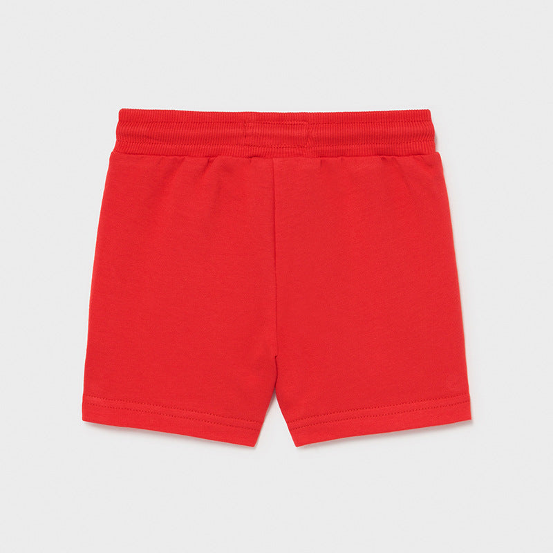 Mayoral Baby Boy Fleece Shorts Red 621