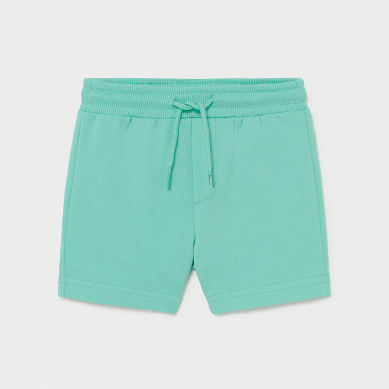 Mayoral Baby Boy Fleece Shorts Aqua 621