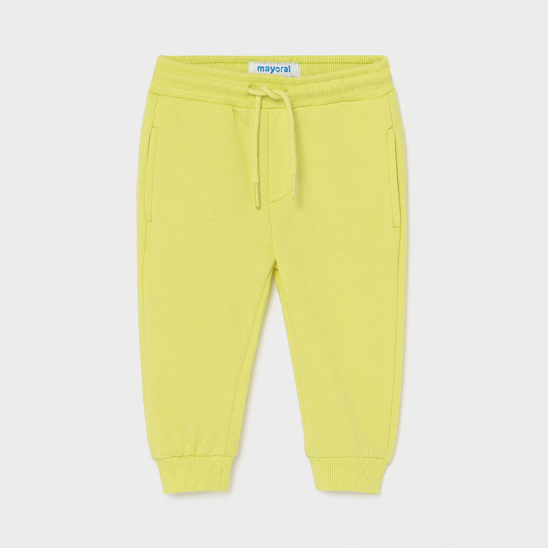 Mayoral Baby Boy Lime Fleece Trousers 711