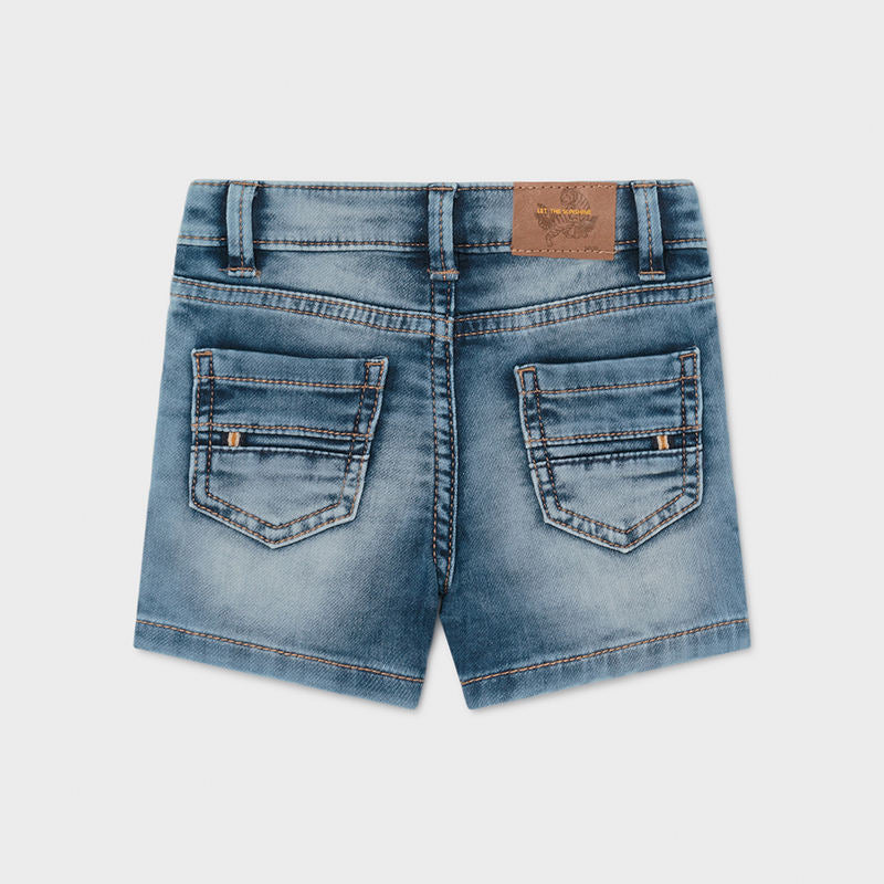 Mayoral Baby Boy Light Soft Denim Shorts 1241