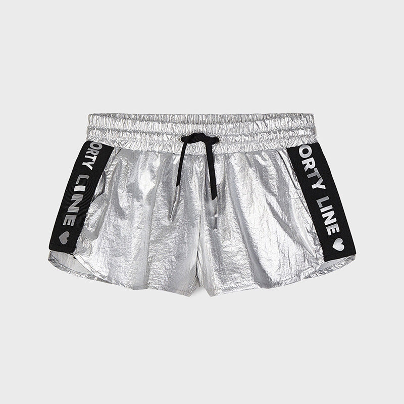 Mayoral Girl Silver Shorts 3211