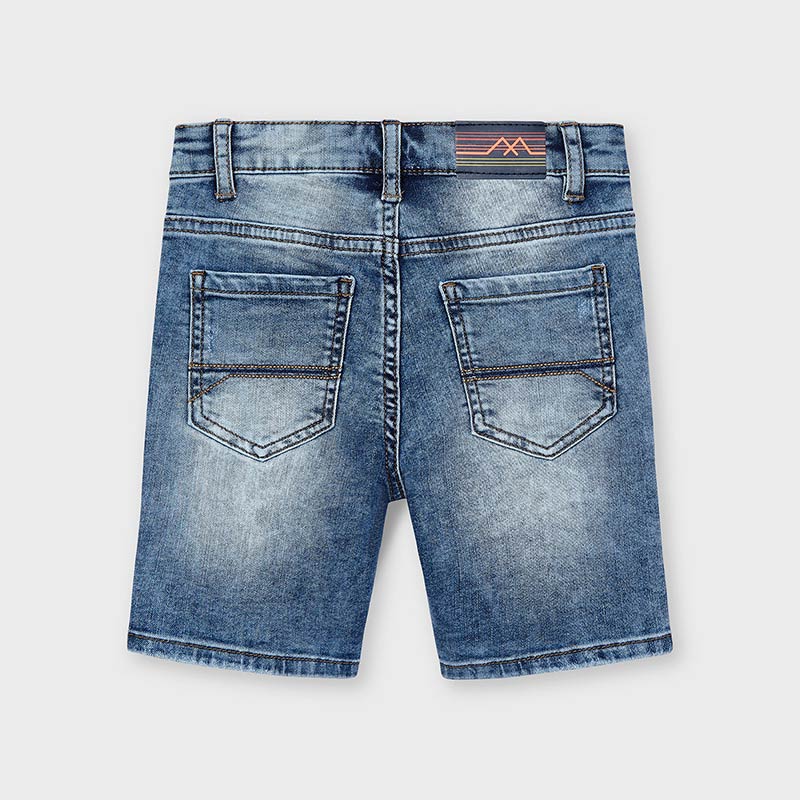 Mayoral Boy SS21 Distressed Denim Shorts 3230