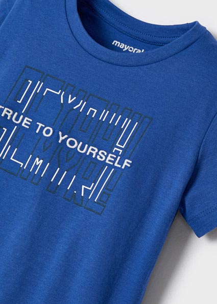 Mayoral Boy SS22 Blue T-Shirt 170