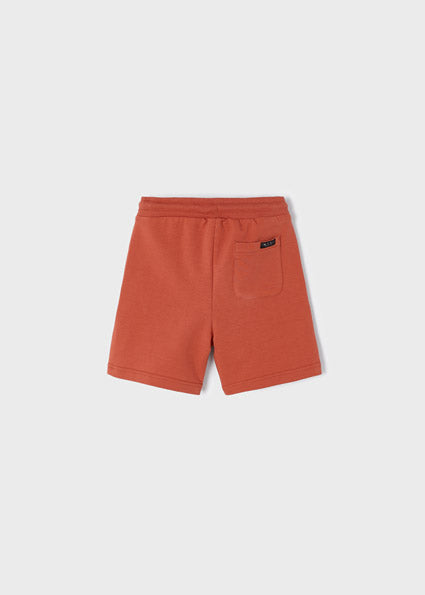 Mayoral Boy SS22 Terracotta Fleece Shorts 611