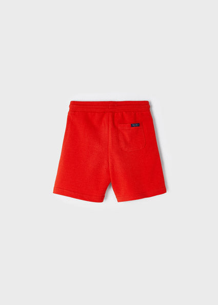 Mayoral Boy SS22 Red Fleece Shorts 6118