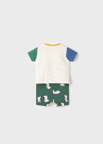 Mayoral Baby Boy Croc Short Set 1217