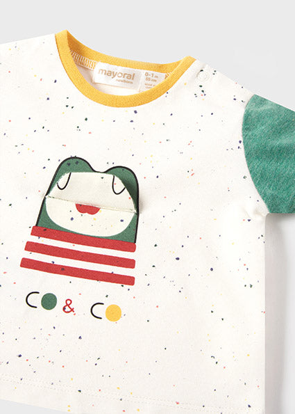 Mayoral Baby Boy Croc Short Set 1217