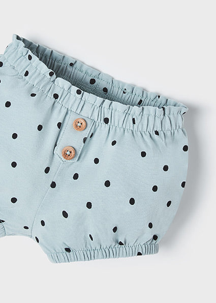 Mayoral Baby Girl 4pc Mint Polka Dot sets 1624