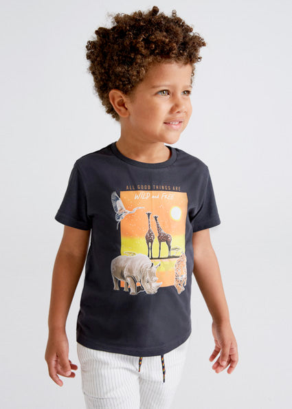 Mayoral Boy SS22 Glow in The Dark T-shirt 3006