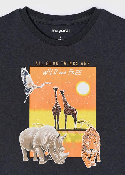 Mayoral Boy SS22 Glow in The Dark T-shirt 3006