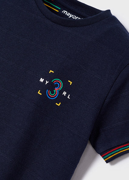 Mayoral Boy SS22 Navy T-shirt 3015