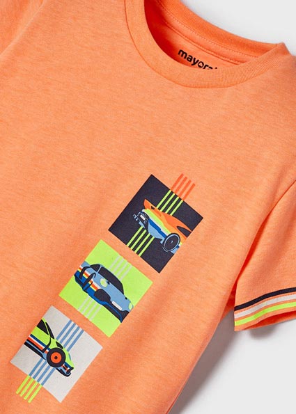 Mayoral Boy SS22 Neon T-Shirt 3024