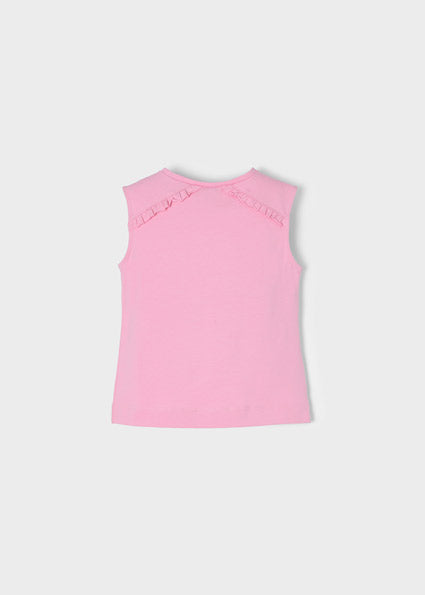 Mayoral Girl SS22 Pink Tank Top 3051