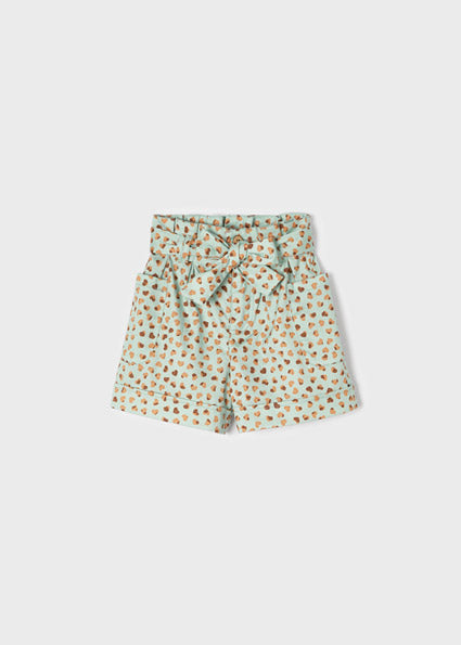 Mayoral Girl SS22 Jade Heart Shorts 3272