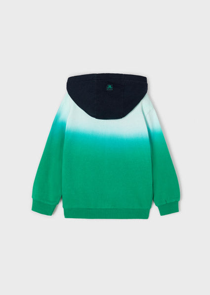 Mayoral Boy SS22 Green & Navy Hoody 3402
