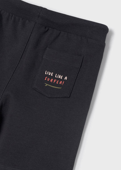 Mayoral Boy SS22 Terracotta Stripe Short Set 3659