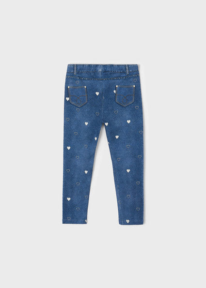 Mayoral Girl SS22 Heart Print Leggings 3753