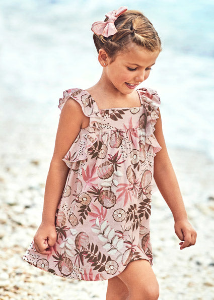 Mayoral Girl SS22 Printed Dress 3937
