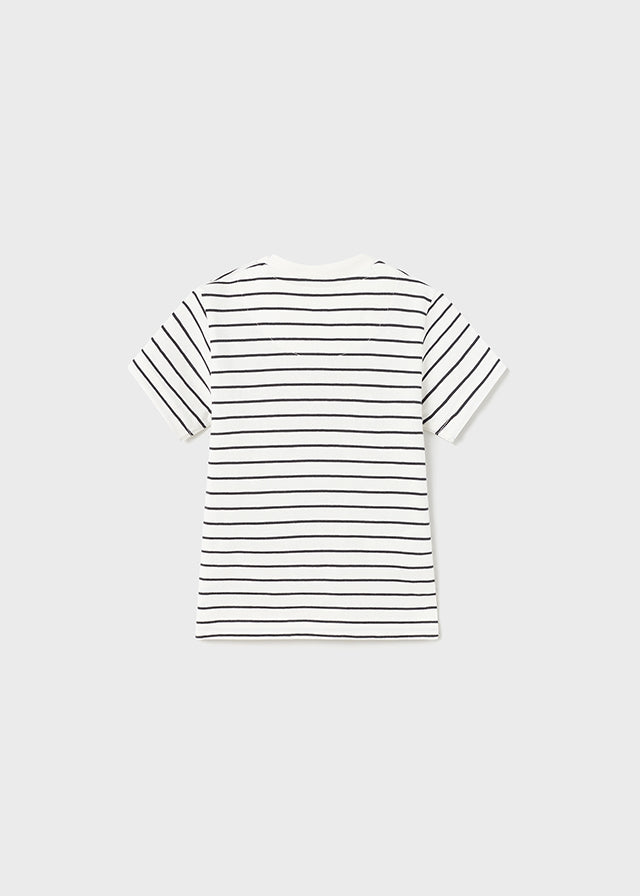 Mayoral Baby Boy Striped Car T-Shirt 1024