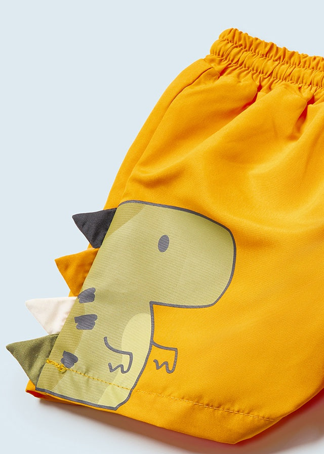 Mayoral Baby Boy Dinosaur Swim Shorts & Sun Hat 1642
