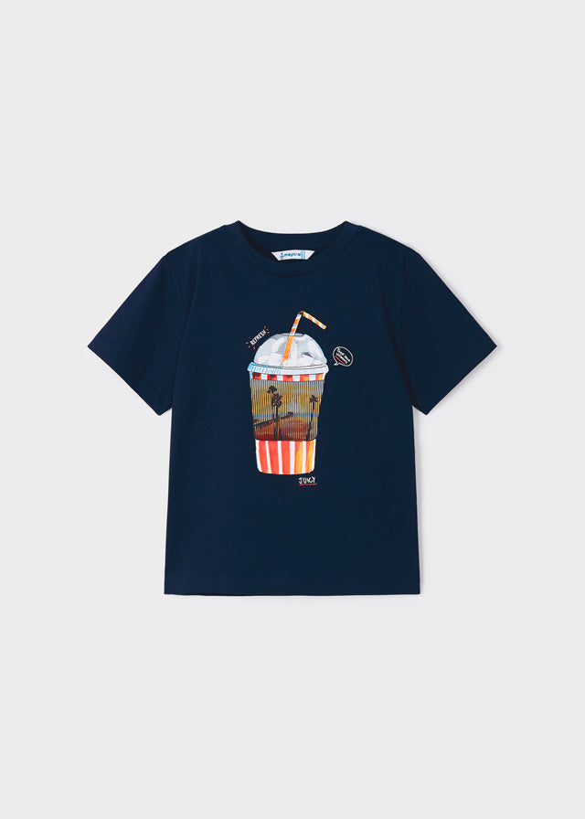 Mayoral Boy SS23 Navy Summer Vibes T-shirt 3014