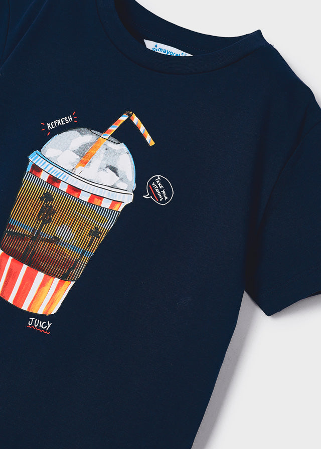 Mayoral Boy SS23 Navy Summer Vibes T-shirt 3014