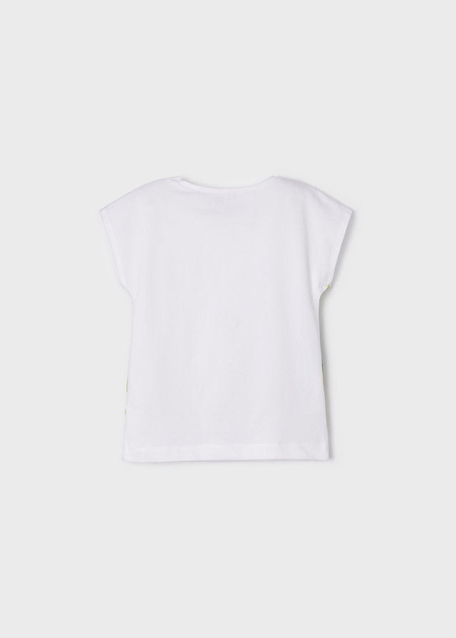 Mayoral Girl SS23 White Printed Legging Set 3069/3776