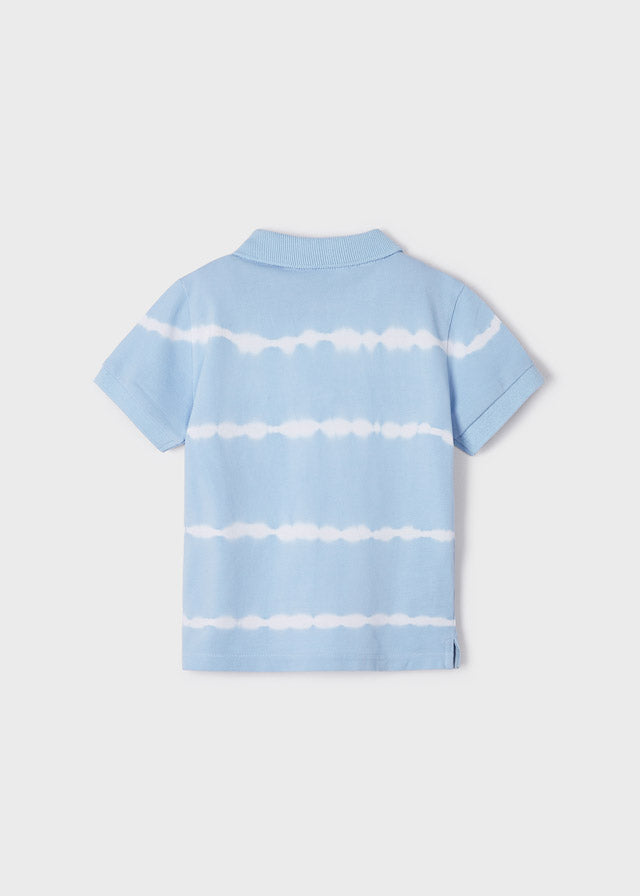 Mayoral Boy SS23 Pale Blue Polo & Short Set 3156/3238