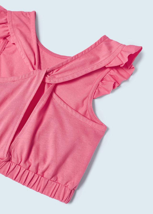 Mayoral Girl SS23 Peony Printed Short Set 3214