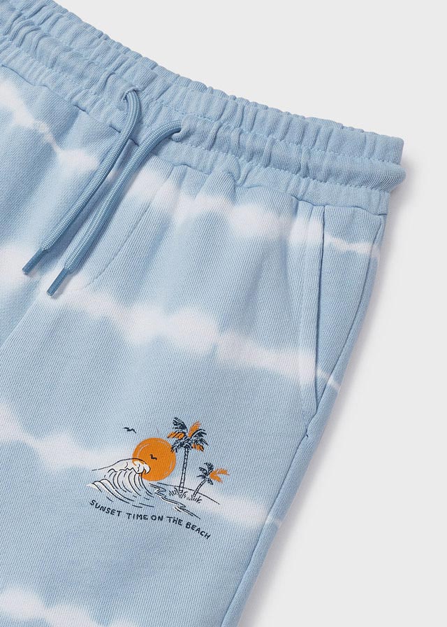 Mayoral Boy SS23 Pale Blue Polo & Short Set 3156/3238