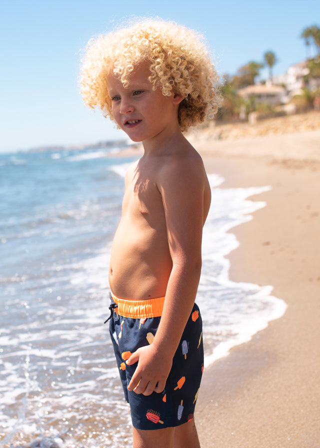 Mayoral Boy SS23 Navy Ice-Lolly Swim Shorts 3686