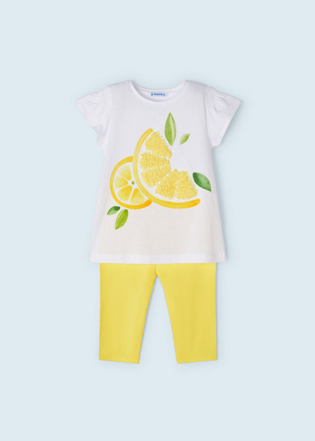 Mayoral Girl SS23 Lemon Legging Set 3784