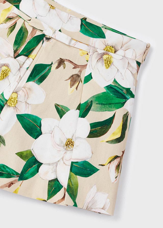 Mayoral Girl SS23 Lemon Floral Short Set 3071/3906