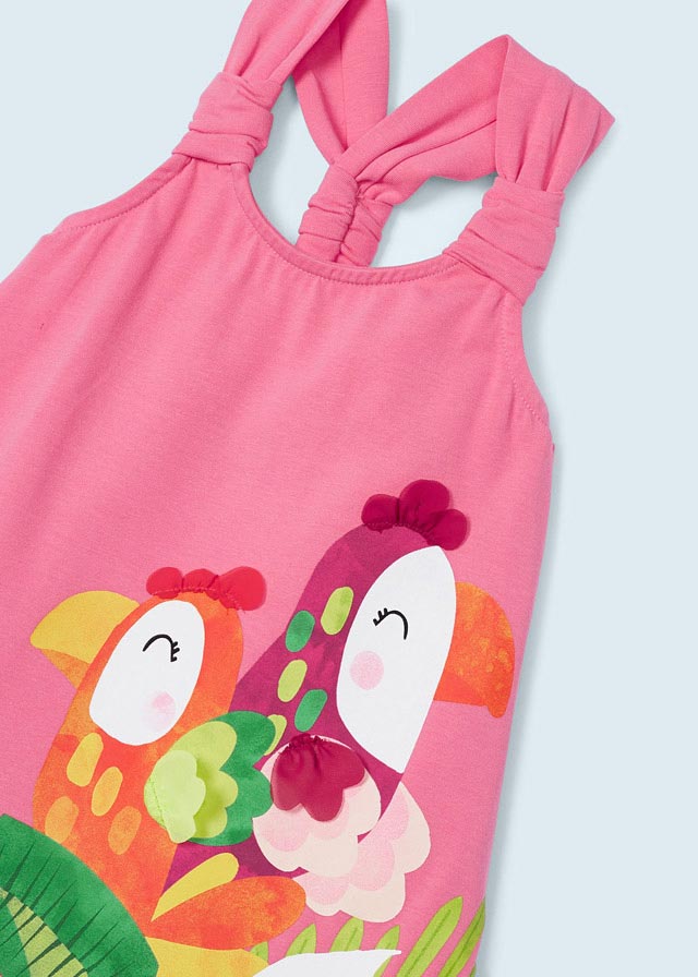 Mayoral Girl Peony Printed Dress 3944