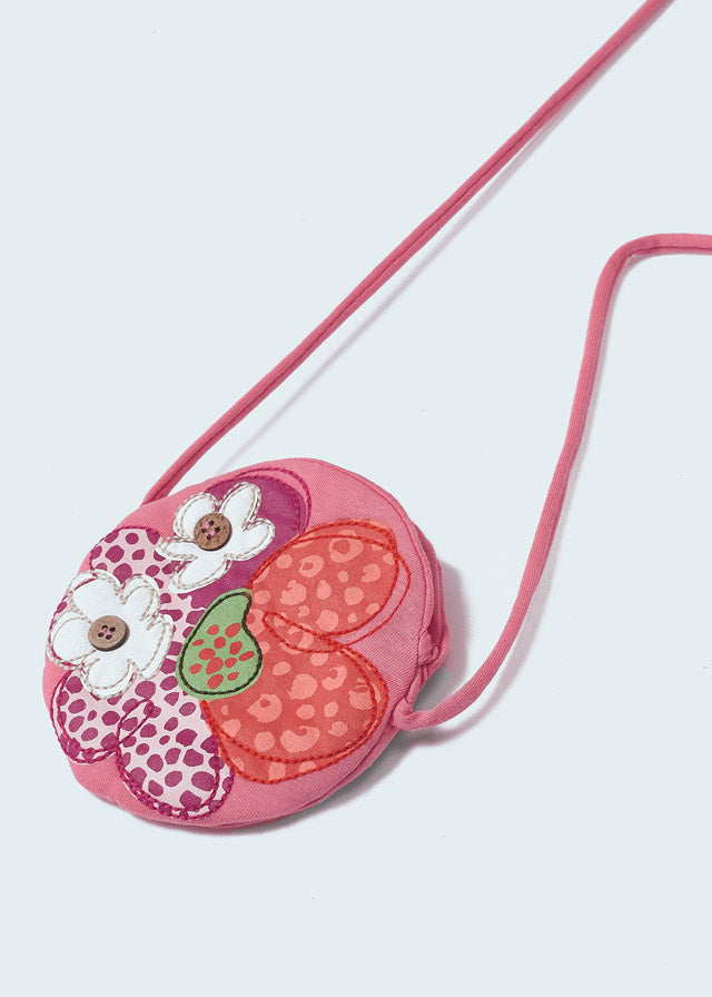 Mayoral Girl SS23 Peony Printed Dress & Bag 3947