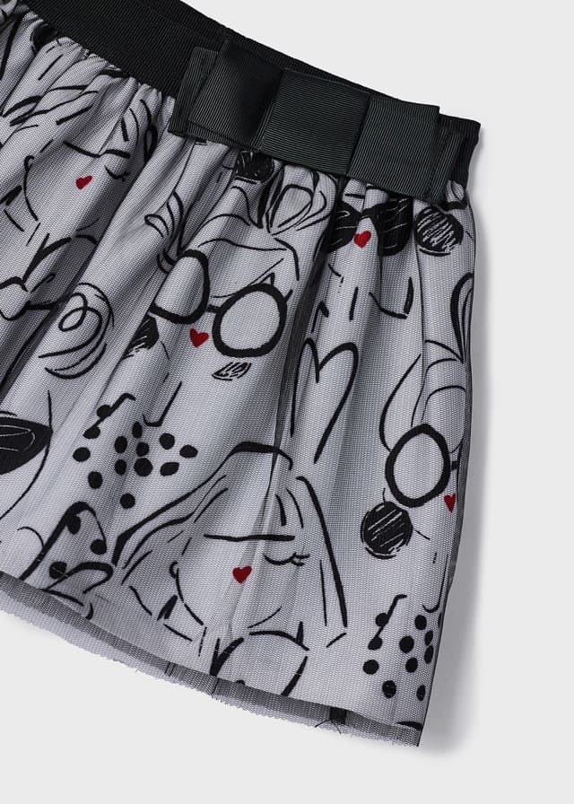 Mayoral Girl SS23 Printed Skirt Set 3949