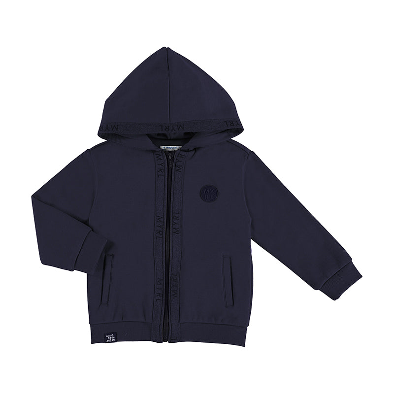 Mayoral Boy AW22 Navy Zipper Hooded Jacket 4471