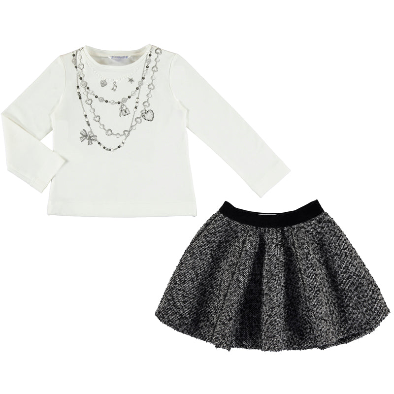 Mayoral Girl AW19 Skirt Set 4948