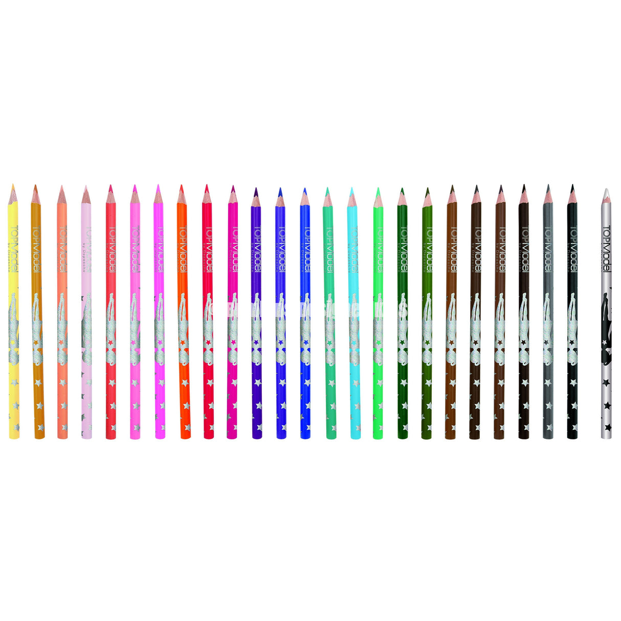TOPModel Coloured Pencil set of 24 Colours 8073