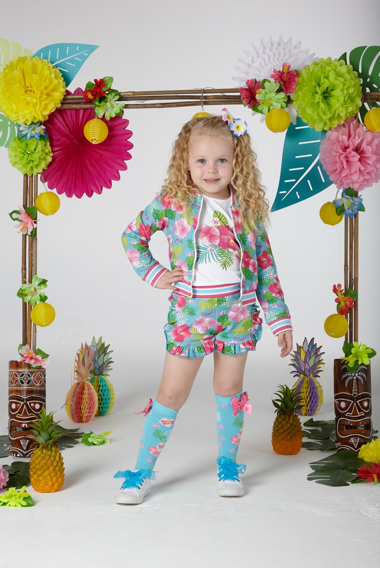 A Dee Dale Hawaiin Bomber Jacket 4208