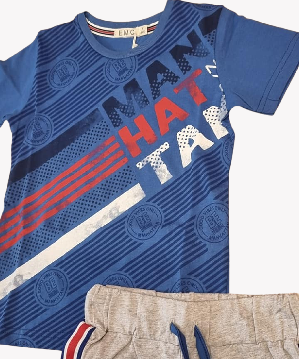EMC Boys Manhattan Short Set 2676