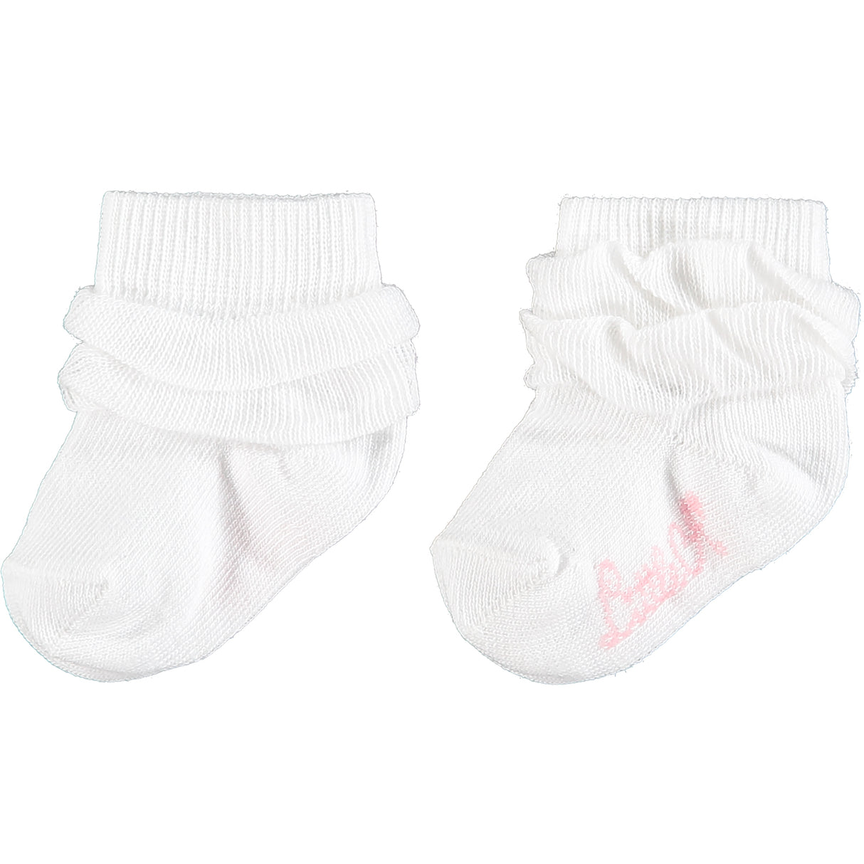 Little A By A Dee AW20 Idelle White Frilly Socks 0901