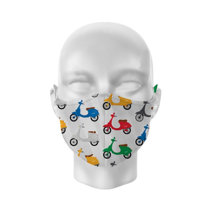 Childrens Reusable Face Covering/Mask 12Yrs to Adult Scooter