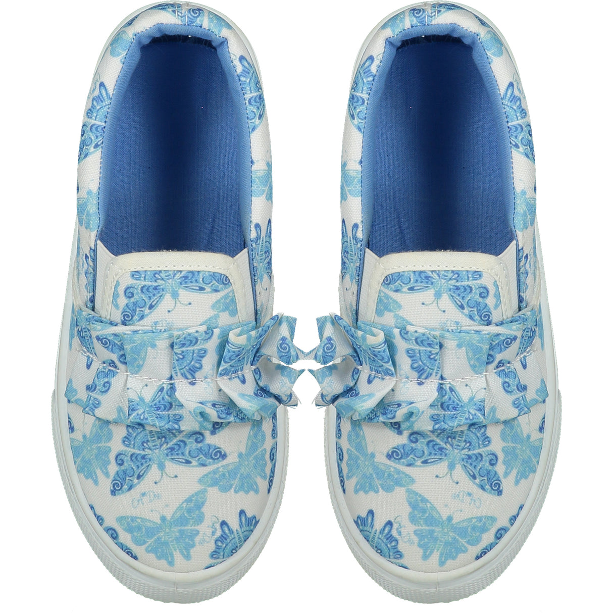 A Dee SS22 Frilly Butterfly Canvas Trainer 5102