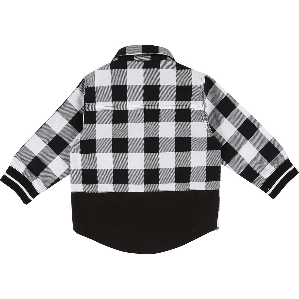 Timberland Black & White Checked Shirt 5H47