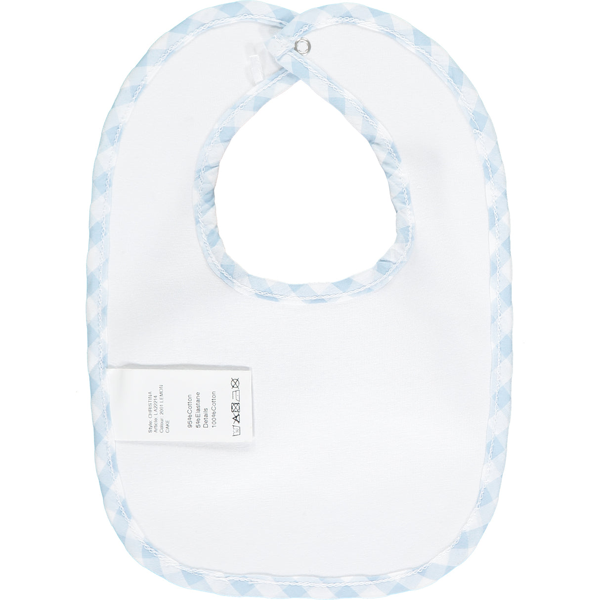 Little A By A Dee SS22 Christina Lemon Buttercup Bib 2214