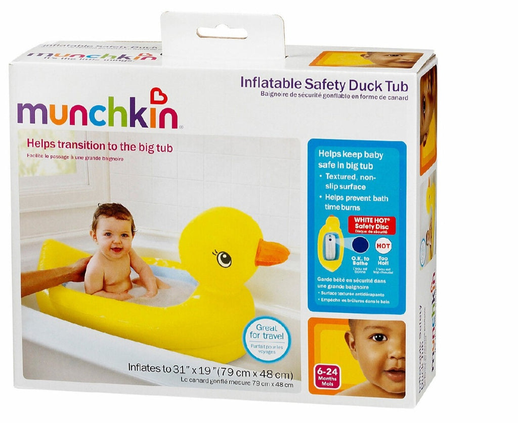 Munchkin Inflatable Hot Safe Duck Bath