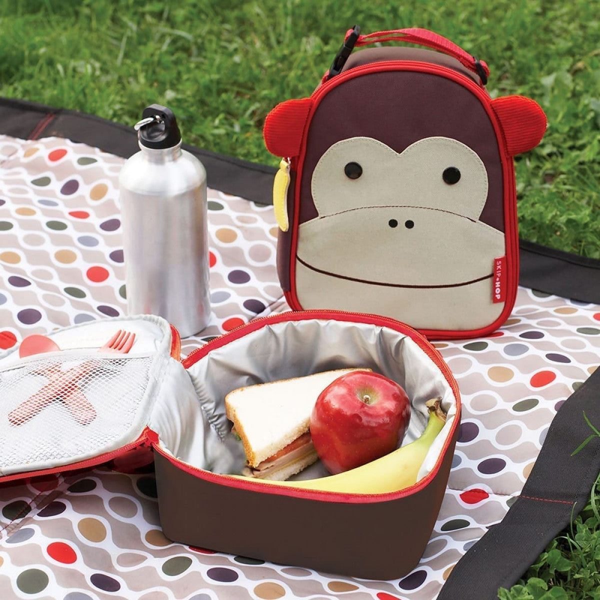 Skip hop monkey lunch bag on sale